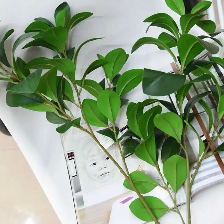 Northern European-Style Model Rubber Tree Fake Leaf-green Large Leaves Plant Decoration Green Leaf Watercress Leaves
Northern European-Style Model Rubber Tree Fake Leaf-green Large Leaves Plant Decoration Green Leaf Watercress Leaves