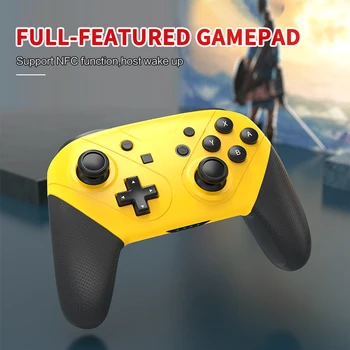 Wireless Bluetooth Gamepads For Switch NS Pro Full Function Portable Game Controller With NFC Axis Vibration Sensitive Joystick
Wireless Bluetooth Gamepads For Switch NS Pro Full Function Portable Game Controller With NFC Axis Vibration Sensitive Joystick