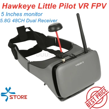 Hawkeye Little Pilot HD display monitor AR Headset Head-mounted Double Receiving Refractive Myopia 5 Inch for FPV drone
Hawkeye Little Pilot HD display monitor AR Headset Head-mounted Double Receiving Refractive Myopia 5 Inch for FPV drone