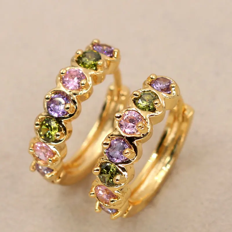 Luxury Indian Jewelry Women Hoop Earrings Bohemian Vocation Style Earrings Color Mix Zircon Ear Rings Anniversary Gift OBS1535
Luxury Indian Jewelry Women Hoop Earrings Bohemian Vocation Style Earrings Color Mix Zircon Ear Rings Anniversary Gift OBS1535