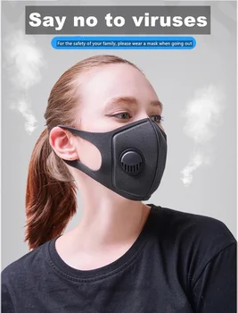 Mask With Breathing Valve 3-layer Filter Reusable Add Filter Element Anti-dust Anti-virus Anti-fog Washable Multi-colored Mask
Mask With Breathing Valve 3-layer Filter Reusable Add Filter Element Anti-dust Anti-virus Anti-fog Washable Multi-colored Mask