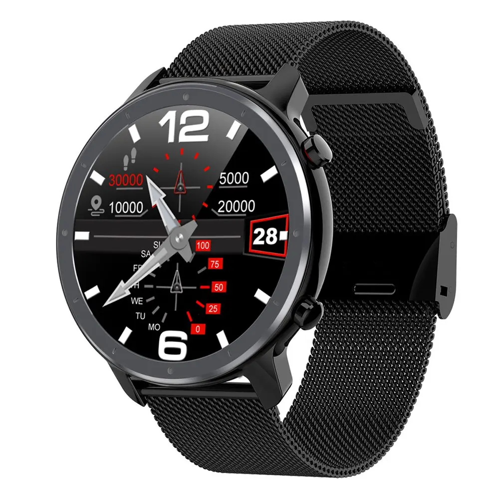 L11 Smart Watch Men Women ECG SmartWatch Heart Rate Monitor Full Round Touch Smart Watch IP68 Fitness Tracker Bracelet
L11 Smart Watch Men Women ECG SmartWatch Heart Rate Monitor Full Round Touch Smart Watch IP68 Fitness Tracker Bracelet