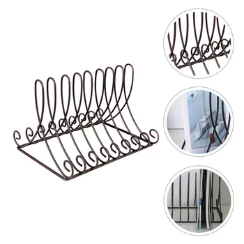 1 Pc Book Rack High Quality Sturdy Durable Desktop Bookshelf Iron Bookshelf Book Rack for Office Study Room
1 Pc Book Rack High Quality Sturdy Durable Desktop Bookshelf Iron Bookshelf Book Rack for Office Study Room