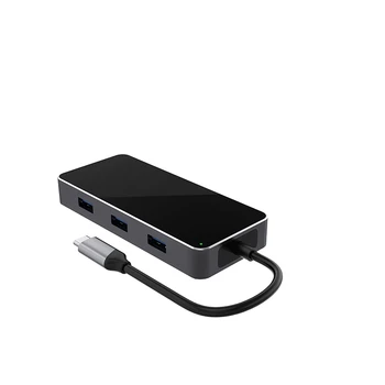 7-In-1 Multifunctional Converter Type-C Docking Station HDMI Hub Hub Suitable for Mobile Phones and Computers
7-In-1 Multifunctional Converter Type-C Docking Station HDMI Hub Hub Suitable for Mobile Phones and Computers