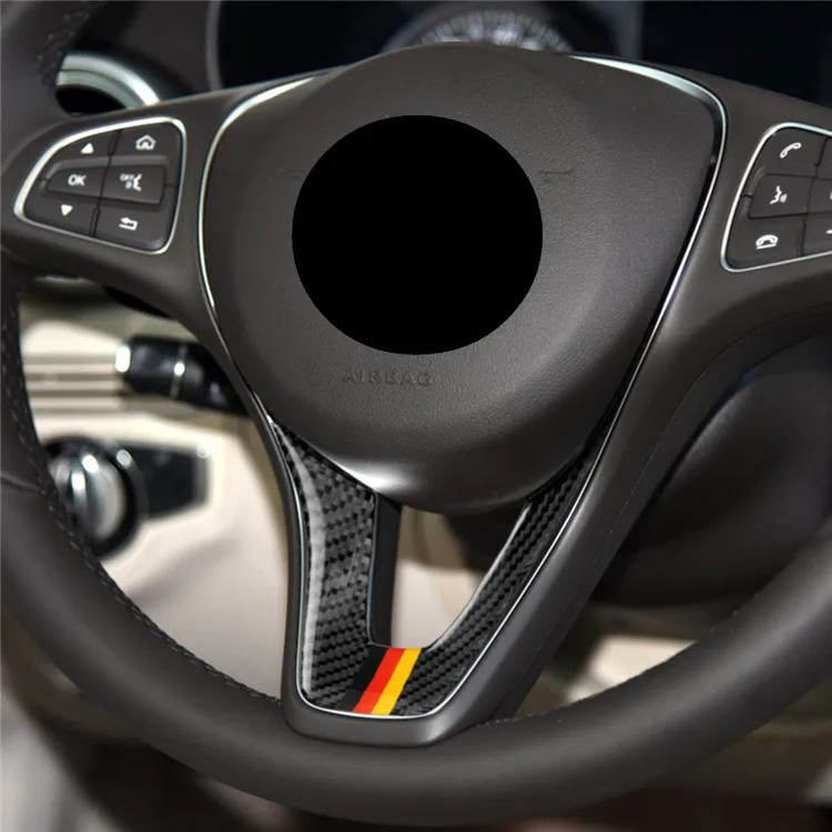 Наклейка для модификации салона автомобиля Mercedes Benz C-Class W204 W205 W211 W203 GLA эмблема