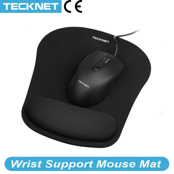 TeckNet Ergonomic Gaming Office Mouse Pad Mat Mousepad with Gel Rest Wrist Support Non-Slip Rubber Base Special Textured Surface
TeckNet Ergonomic Gaming Office Mouse Pad Mat Mousepad with Gel Rest Wrist Support Non-Slip Rubber Base Special Textured Surface