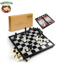Magnetic Chess Board Set Wooden color 2 in 1 Chess & Checkers Game Set with Portable Folding Board Design for Kids and Adults
Magnetic Chess Board Set Wooden color 2 in 1 Chess & Checkers Game Set with Portable Folding Board Design for Kids and Adults