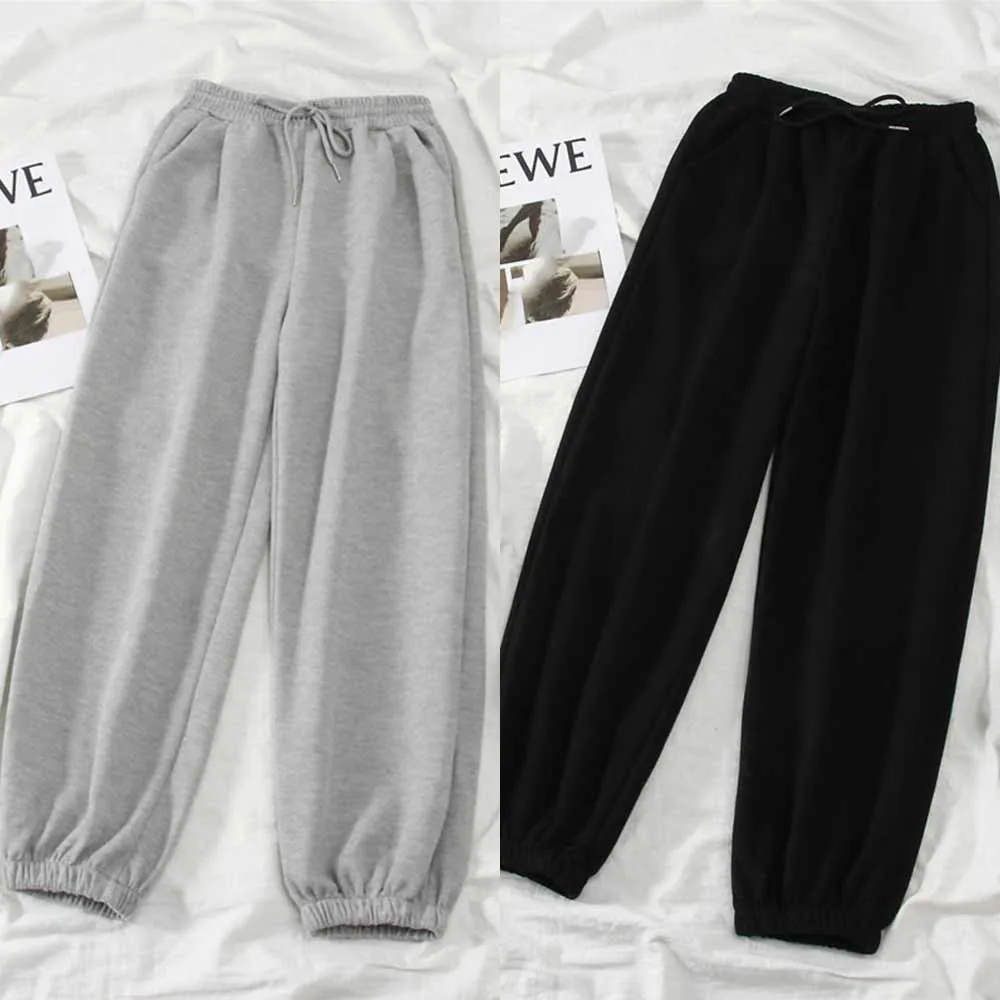 Women Sweatpants Baggy Fashion Loose Oversize Sports Harem Pants Joggers Streetwear Trousers Harajuku For Autumn Winter 2021
Women Sweatpants Baggy Fashion Loose Oversize Sports Harem Pants Joggers Streetwear Trousers Harajuku For Autumn Winter 2021