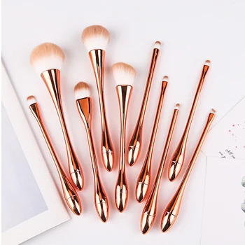 Rose Gold Makeup Brush Set Beauty Foundation Powder Eyeshadow Make up Brushes 10pcs Makeup Brushes Beauty Tools
Rose Gold Makeup Brush Set Beauty Foundation Powder Eyeshadow Make up Brushes 10pcs Makeup Brushes Beauty Tools