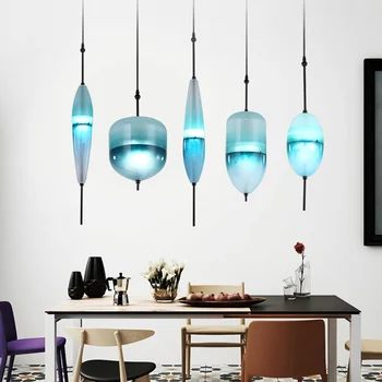 Creative personality Venice Flow designer lake blue gradient chandelier Nordic modern simple bar Chandelier
Creative personality Venice Flow designer lake blue gradient chandelier Nordic modern simple bar Chandelier