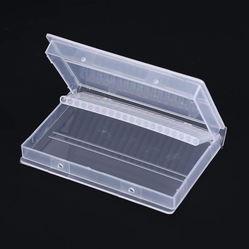 

Transparent Acrylic 20 Hole Drill Bits Box Plastic Display Stand Container Use For 3/32" Bits Drill Tools Accessories