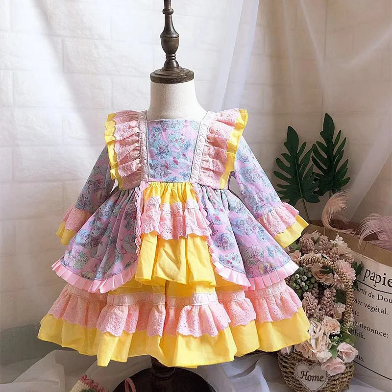New Arrival Spanish Rabbit Lolita Girls Cotton Dress Princess Dresses Ball Gown For Girls Kids Party Birthday Clothing 
New Arrival Spanish Rabbit Lolita Girls Cotton Dress Princess Dresses Ball Gown For Girls Kids Party Birthday Clothing