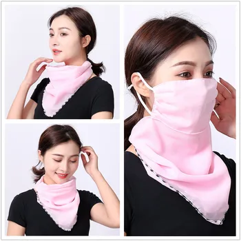 Face Covering Scarf Reusable Outdoor Bike Riding Summer Bandana Women Sun Dust Protection Silk Neckerchief Fashion Face Shield
Face Covering Scarf Reusable Outdoor Bike Riding Summer Bandana Women Sun Dust Protection Silk Neckerchief Fashion Face Shield
