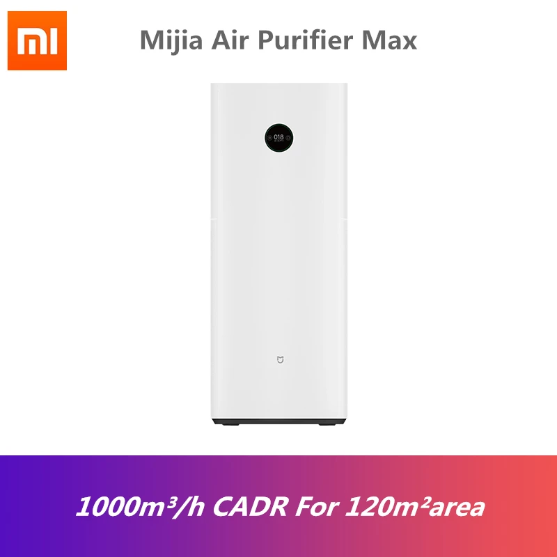 Xiaomi Mijia Air Purifier Max Sterilizer Remove Formaldehyde Purifiers Air Cleaning Composite Filter For Large space
Xiaomi Mijia Air Purifier Max Sterilizer Remove Formaldehyde Purifiers Air Cleaning Composite Filter For Large space