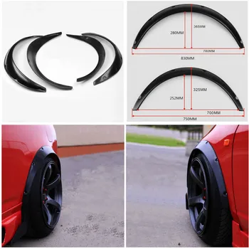 Car Body Wheel Eyebrow Fender Flares Flexible Durable Black Fender Flares Flexible Durable Polyurethane Body Kit Universal Black 
Car Body Wheel Eyebrow Fender Flares Flexible Durable Black Fender Flares Flexible Durable Polyurethane Body Kit Universal Black