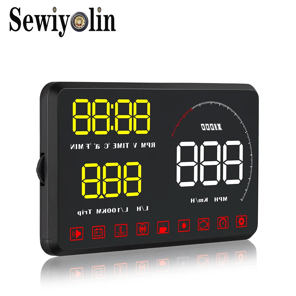 2020 NEW A9 Mirror HUD Head Up Display Auto HUD OBD2 Car Speed Projector KMH MPH Speedometer Car Detector Oil Consumption 3C
2020 NEW A9 Mirror HUD Head Up Display Auto HUD OBD2 Car Speed Projector KMH MPH Speedometer Car Detector Oil Consumption 3C