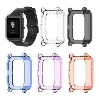 Soft TPU Protective Case Cover Shell Protector Smart Watch Case Cover Replacement for Amazfit Bip S Accessories
Soft TPU Protective Case Cover Shell Protector Smart Watch Case Cover Replacement for Amazfit Bip S Accessories