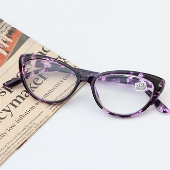 Fashion Ultralight Flower Cat Eye Reading Glasses Women Men Presbyopic Eyewear +0.5 +0.75 +1 +1.25 +1.5 +1.75 +2 ~ +4 5.0
Fashion Ultralight Flower Cat Eye Reading Glasses Women Men Presbyopic Eyewear +0.5 +0.75 +1 +1.25 +1.5 +1.75 +2 ~ +4 5.0