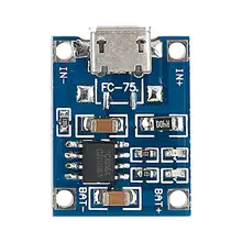 1A TP4056 5V 10 PCS Micro USB 18650 Lithium Battery Charging Board Charger Module Protection Dual Functions for arduino Diy Kit
1A TP4056 5V 10 PCS Micro USB 18650 Lithium Battery Charging Board Charger Module Protection Dual Functions for arduino Diy Kit