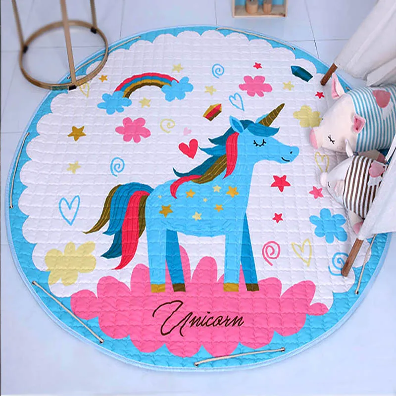 Round Baby Play Mat Diameter 150CM Cartoon Carpet Computer Chair Cushion Children Room Rug Puzzle Crawling Mats Storage Bag Toy
Round Baby Play Mat Diameter 150CM Cartoon Carpet Computer Chair Cushion Children Room Rug Puzzle Crawling Mats Storage Bag Toy
