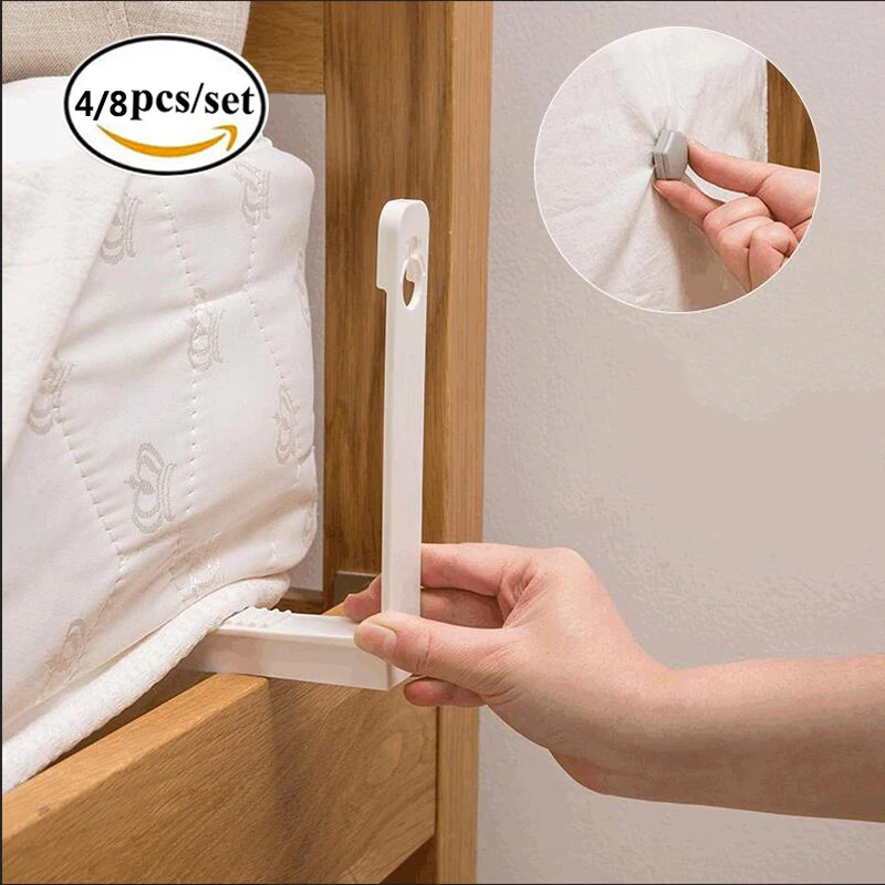 4/8Pcs Bed Sheet Clip Sheet Holders Non-slip Quilt Covers Fixing Clips Holders Clamps Coverlet Mattress Sofa Fasteners Holder
4/8Pcs Bed Sheet Clip Sheet Holders Non-slip Quilt Covers Fixing Clips Holders Clamps Coverlet Mattress Sofa Fasteners Holder