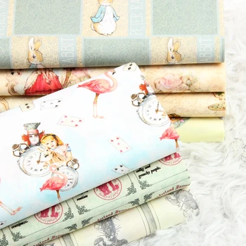 45*110cm Cotton Plain Easter Cartoon Bunny Printed Fabric Patchwork Cloth DIY Sewing Quilting Material Handmade Dress Bedding 
45*110cm Cotton Plain Easter Cartoon Bunny Printed Fabric Patchwork Cloth DIY Sewing Quilting Material Handmade Dress Bedding