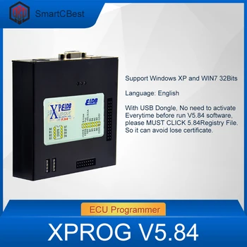 X-PROG Box ECU Programmer XPROG-M V5.84 with USB Dongle No need to activate Firmware:V4.4 Read/write EEPROM
X-PROG Box ECU Programmer XPROG-M V5.84 with USB Dongle No need to activate Firmware:V4.4 Read/write EEPROM