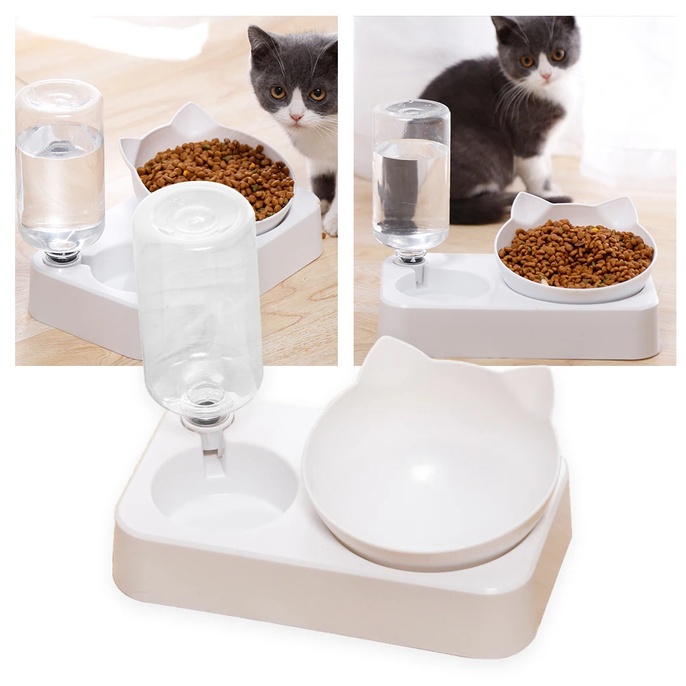 Automatic Feeder Dog Cat Food Bowl with Water Dispenser Double Bowl Drinking Raised Stand Dish Bowls with Pet Supplies
Automatic Feeder Dog Cat Food Bowl with Water Dispenser Double Bowl Drinking Raised Stand Dish Bowls with Pet Supplies