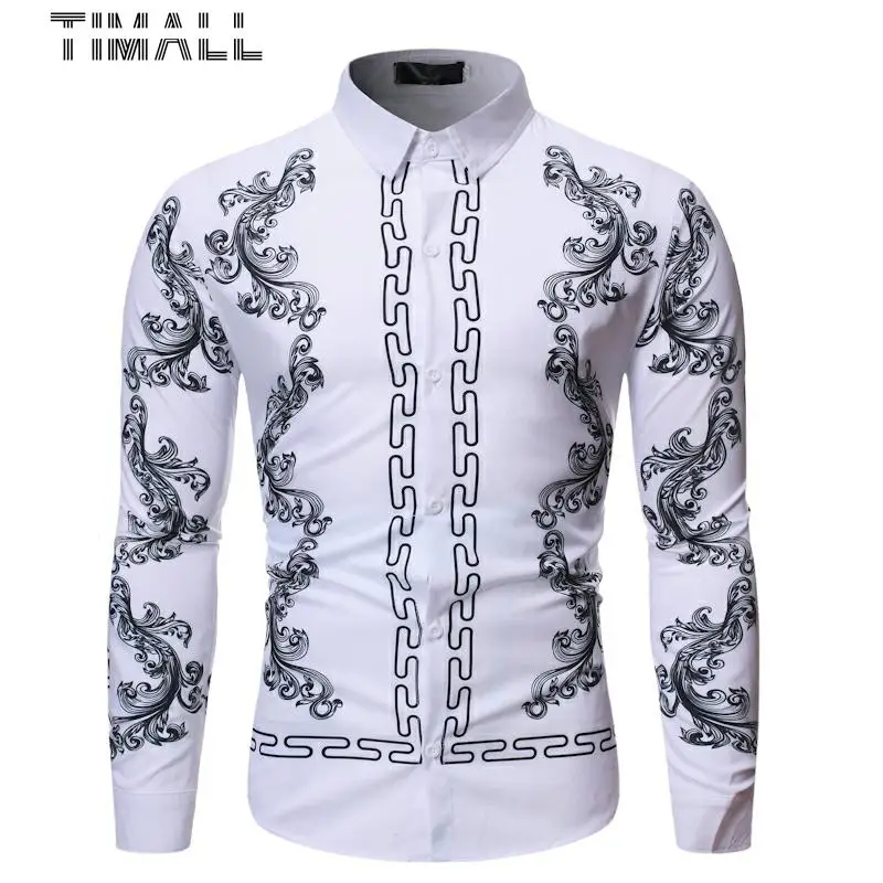 TIMALLNew Fashion Small Turndown Casual Shirt Men's Long-sleeved Floral Printed Shirt Chemise Homme Social Men
TIMALLNew Fashion Small Turndown Casual Shirt Men's Long-sleeved Floral Printed Shirt Chemise Homme Social Men
