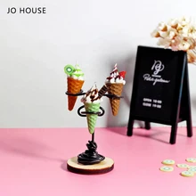JO HOUSE Mini Ice Cream Cone Model 1:12 1:6 Dollhouse Minatures Model Dollhouse Accessories
JO HOUSE Mini Ice Cream Cone Model 1:12 1:6 Dollhouse Minatures Model Dollhouse Accessories