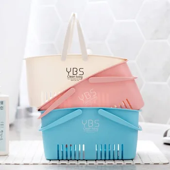 3 Colour Bath Basket Portable Shower Storage Basket with Handle Makeup Organizer Desktop Storage Box Case Bathroom Accessories
3 Colour Bath Basket Portable Shower Storage Basket with Handle Makeup Organizer Desktop Storage Box Case Bathroom Accessories