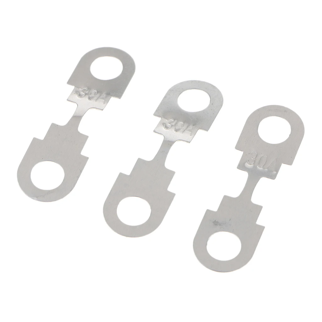 10 Pieces 12VDC Automotive Car Flat Metal Fuse Strip For VW For Audi For SEAT For Skoda For Ford 10 Pieces 12VDC Automotive Car Flat Metal Fuse Strip For VW For Audi For SEAT For Skoda For Ford