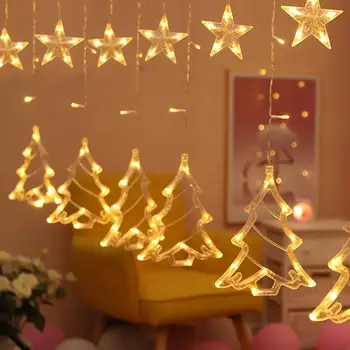 LED Lamp String Moon Star 110V US Plug Garden Outdoor Festival Wedding Neon Lantern Fairy String Light Curtain Lamp 3.0M
LED Lamp String Moon Star 110V US Plug Garden Outdoor Festival Wedding Neon Lantern Fairy String Light Curtain Lamp 3.0M