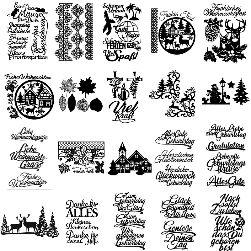 Fancy Border Blessing In German Round Scenery Frame Christmas Tree Metal Cutting Dies Scrapbooking Album Paper Diy Cards Crafts
Fancy Border Blessing In German Round Scenery Frame Christmas Tree Metal Cutting Dies Scrapbooking Album Paper Diy Cards Crafts