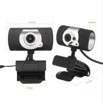 New HD 480P Webcam Mini Computer PC WebCamera With Microphone Rotatable Cameras For Live Broadcast Video Calling Conference Work
New HD 480P Webcam Mini Computer PC WebCamera With Microphone Rotatable Cameras For Live Broadcast Video Calling Conference Work