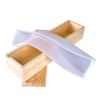 12 x Nicole Silicone Soap Mold Long Size Rectangle Mould with Wooden Box
12 x Nicole Silicone Soap Mold Long Size Rectangle Mould with Wooden Box