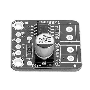 Control Module DRV8871 PWM Breakout Board For Arduino DC Motor Driver H-Bridge Professional Durable Accessories Power Supply
Control Module DRV8871 PWM Breakout Board For Arduino DC Motor Driver H-Bridge Professional Durable Accessories Power Supply