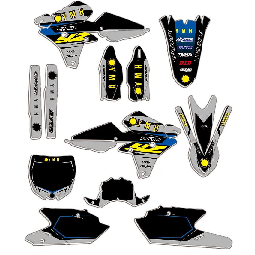 Motocross Team Graphics Backgrounds Stickers Decals Kits For Yamaha YZ250F YZ450F YZ 250F YZ 450F 2014 2015 2016 2017
Motocross Team Graphics Backgrounds Stickers Decals Kits For Yamaha YZ250F YZ450F YZ 250F YZ 450F 2014 2015 2016 2017