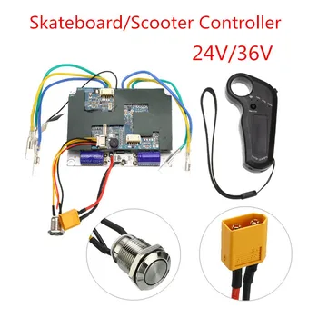 Electric Skateboard Controller Double Motor Remote ESC Substitute Scooter Controller Accessorie 24V/36V
Electric Skateboard Controller Double Motor Remote ESC Substitute Scooter Controller Accessorie 24V/36V