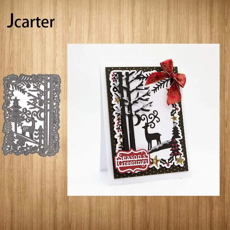 Christmas Tree Elk Background Metal Cutting Dies Scrapbooking Craft Stencil Handmade Tools Make Album Paper Model Decor Template
Christmas Tree Elk Background Metal Cutting Dies Scrapbooking Craft Stencil Handmade Tools Make Album Paper Model Decor Template