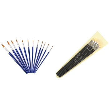 12Pcs Paint Brushes Paint Sharp & 6Pcs Oil Painting Brush Bristle Hair Artist Painting Art Brush Oil Painting Brush
12Pcs Paint Brushes Paint Sharp & 6Pcs Oil Painting Brush Bristle Hair Artist Painting Art Brush Oil Painting Brush