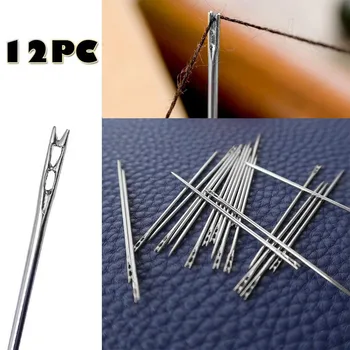 12PCS Thick Big Eye Sewing Self-Threading Needles Embroidery Hand Sewing Simple Sewing Threading Needles Garden 2020
12PCS Thick Big Eye Sewing Self-Threading Needles Embroidery Hand Sewing Simple Sewing Threading Needles Garden 2020