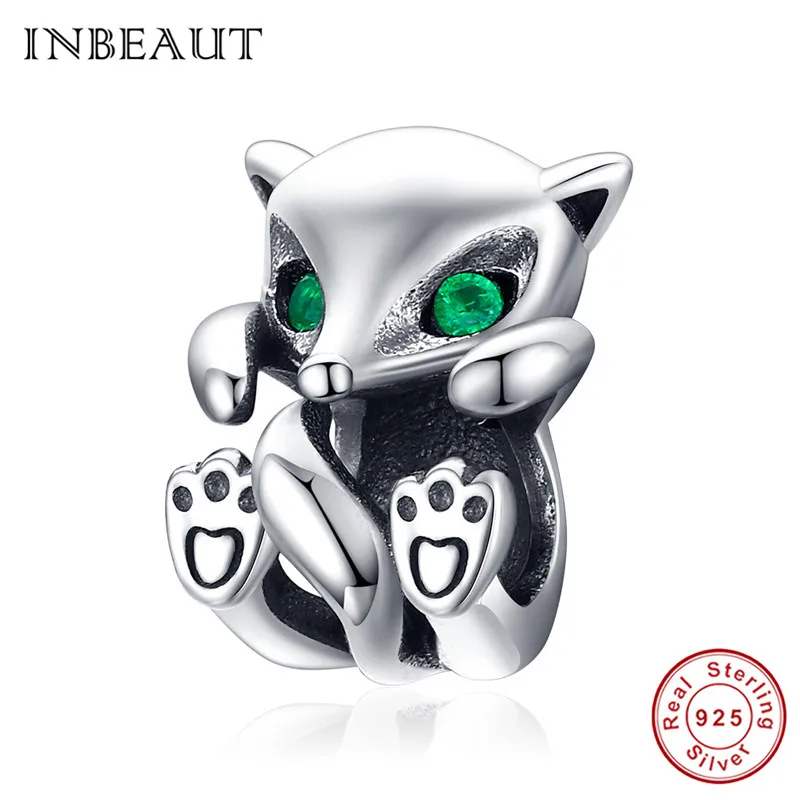 INBEAUT 100% 925 Sterling Silver Green Eye Fox Beads fit Pandora Bracelet Sly Smart Playing Game Grassland Animal Charms diy
INBEAUT 100% 925 Sterling Silver Green Eye Fox Beads fit Pandora Bracelet Sly Smart Playing Game Grassland Animal Charms diy