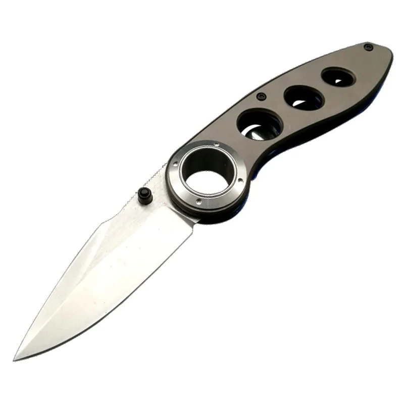 Multifunctional Pocket Knife Survival Folding Knife 440C Full Stainless Steel Porous Design Knives
Multifunctional Pocket Knife Survival Folding Knife 440C Full Stainless Steel Porous Design Knives