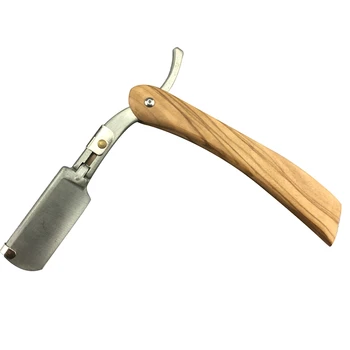 Hair Razor Blades Holder Olive Wood Razor Double-Sided Knife Holder Razor High-Grade Wooden Handle Razor-ABVP
Hair Razor Blades Holder Olive Wood Razor Double-Sided Knife Holder Razor High-Grade Wooden Handle Razor-ABVP