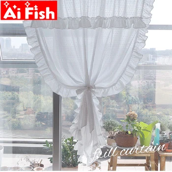 Pure White Korea Fantasy Romanric Lace Punch-free Tulle Gauze Curtain Drapes Tend Kitchen partition Curtain Decorative MY466-3
Pure White Korea Fantasy Romanric Lace Punch-free Tulle Gauze Curtain Drapes Tend Kitchen partition Curtain Decorative MY466-3