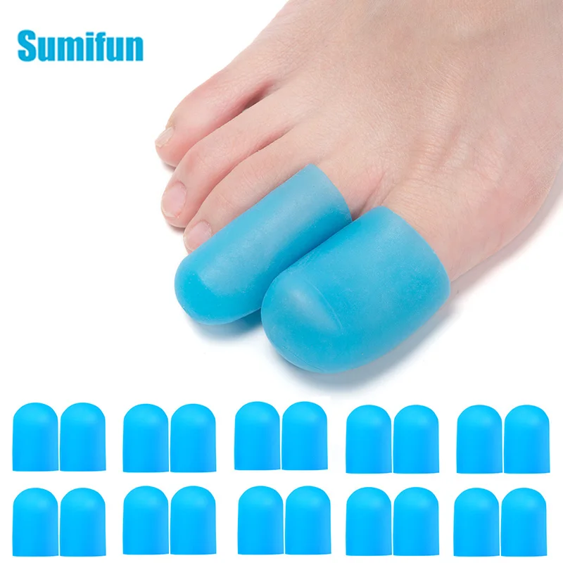 10pcs Big Size 4*3.5cm Sofe Toe Protector Silicone Gel Cover Cap Blisters Corns Pain Relief Nail Tools Foot Care Tool D2349
10pcs Big Size 4*3.5cm Sofe Toe Protector Silicone Gel Cover Cap Blisters Corns Pain Relief Nail Tools Foot Care Tool D2349