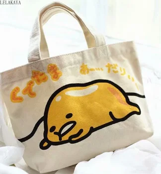 Cartoon Lazy Egg Creative Anime Action Figure Printed Girls Fashion Cartoon Lovely Mini Cotton and Linen Gudetama Shopping Bag 
Cartoon Lazy Egg Creative Anime Action Figure Printed Girls Fashion Cartoon Lovely Mini Cotton and Linen Gudetama Shopping Bag