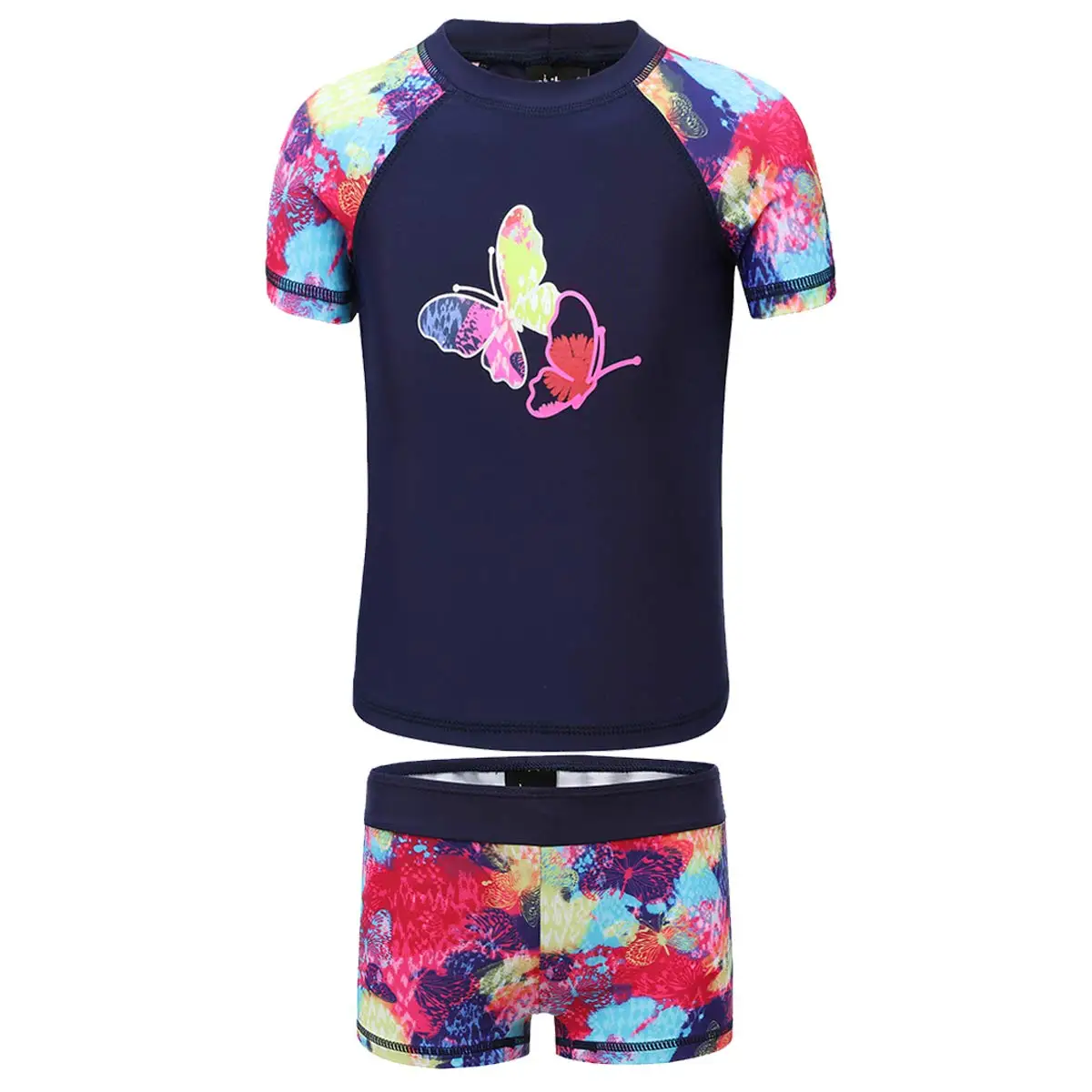 Girls' Short Sleeve Rash Guard Set UPF 50+ Sun Protection Two-Piece Swimwear swim suit two piece swimsuit girls swimwear
Girls' Short Sleeve Rash Guard Set UPF 50+ Sun Protection Two-Piece Swimwear swim suit two piece swimsuit girls swimwear
