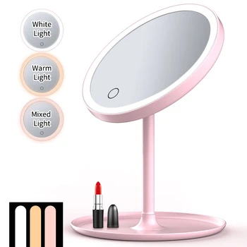 LED Mirror Makeup Mirror with LED Light Vanity Mirror 5X Magnifying Miroir LED Miroir Grossissant Magnifying with LED Light
LED Mirror Makeup Mirror with LED Light Vanity Mirror 5X Magnifying Miroir LED Miroir Grossissant Magnifying with LED Light
